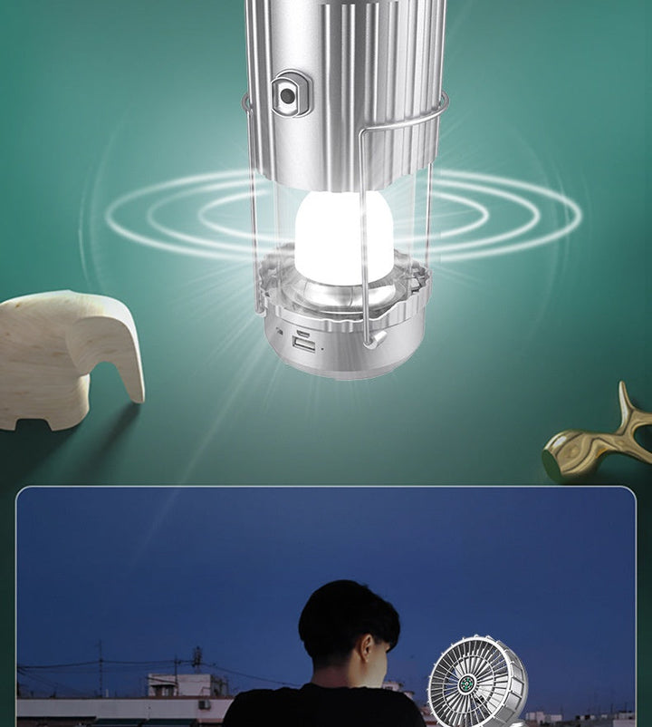 Versatile outdoor solar camping light