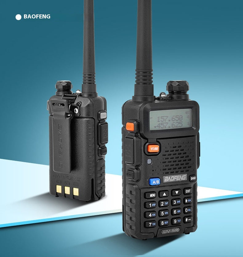 High Power USB Rechargeable Two-Way Radio - Long Range Intercom for Outdoor, Restaurant and Residential Use
