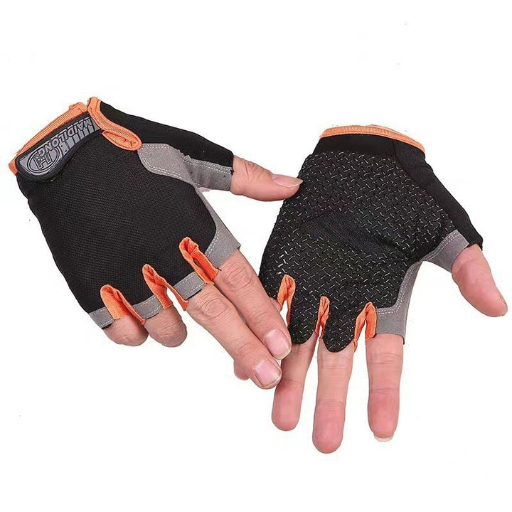 Breathable Half Finger Cycling Gloves for Men and Women