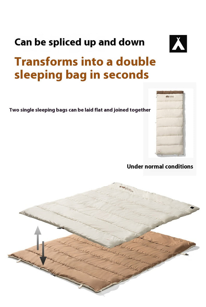 Adult Thickened Winter Sleeping Bag