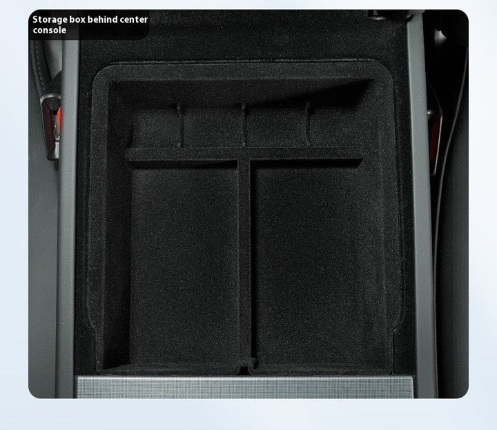 For 2024 and later upgraded Tesla Model 3/Y center console storage tray armrest box - custom interior accessories, suitable for 2024 and later - Modxgear