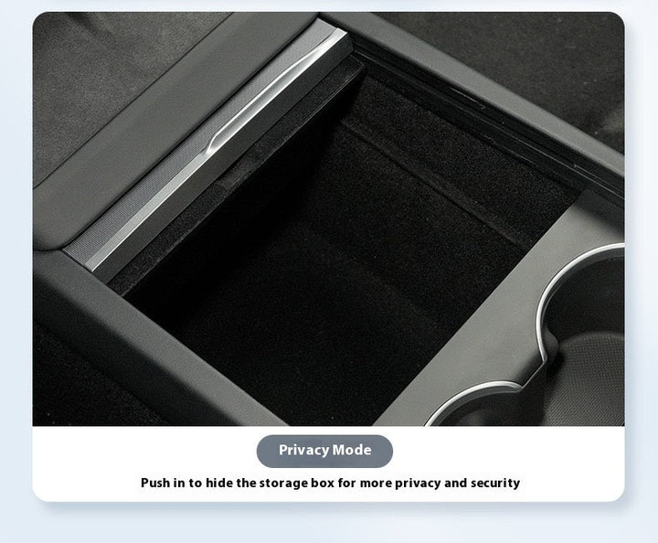 For 2024 and later upgraded Tesla Model 3/Y center console storage tray armrest box - custom interior accessories, suitable for 2024 and later - Modxgear