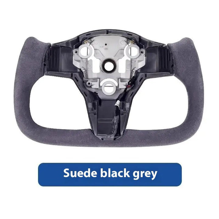 Original Custom Carbon Fiber Material, Custom Tesla Yoke Wheel for Model S、X、3、Y - Modxgear