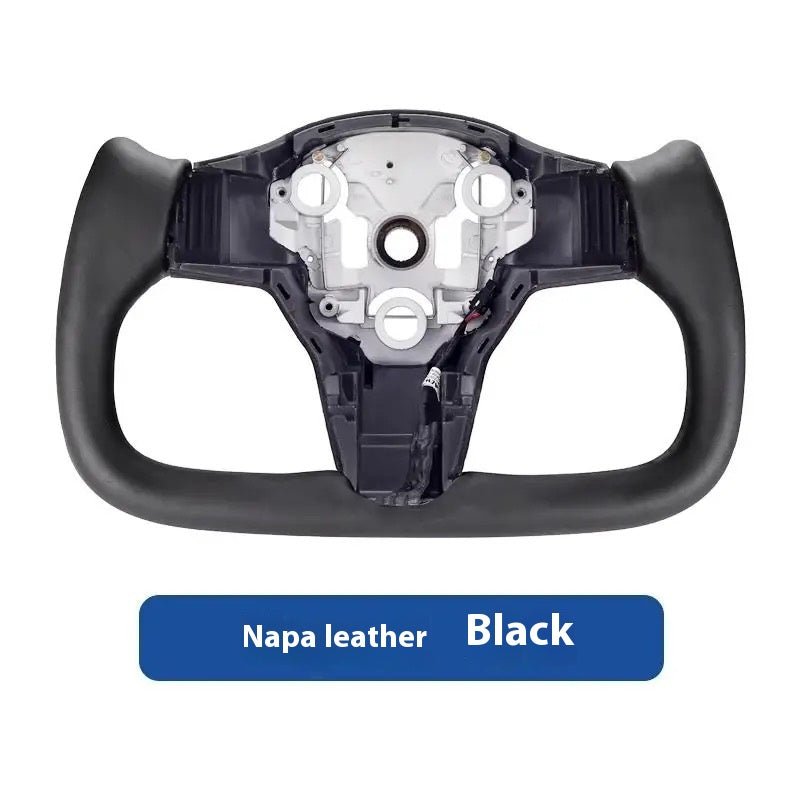 Original Custom Carbon Fiber Material, Custom Tesla Yoke Wheel for Model S、X、3、Y - Modxgear