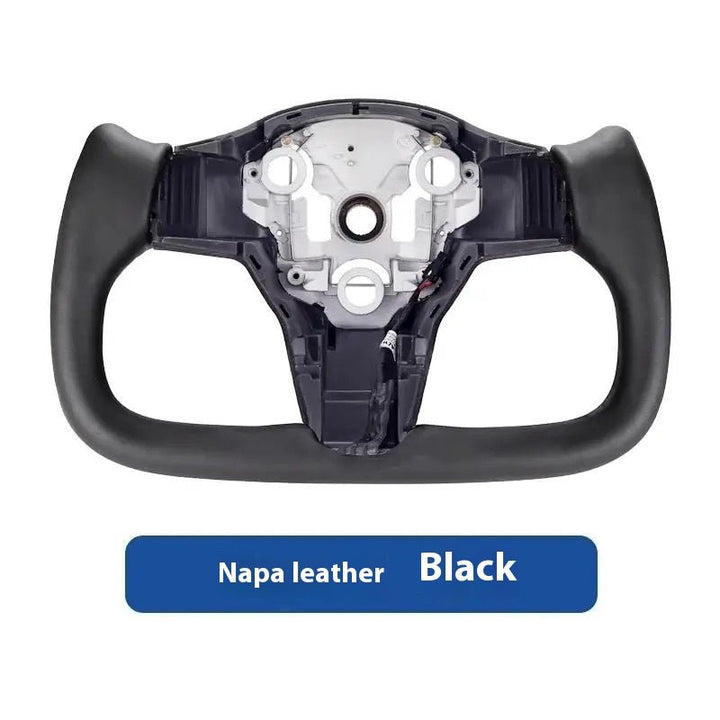 Original Custom Carbon Fiber Material, Custom Tesla Yoke Wheel for Model S、X、3、Y - Modxgear