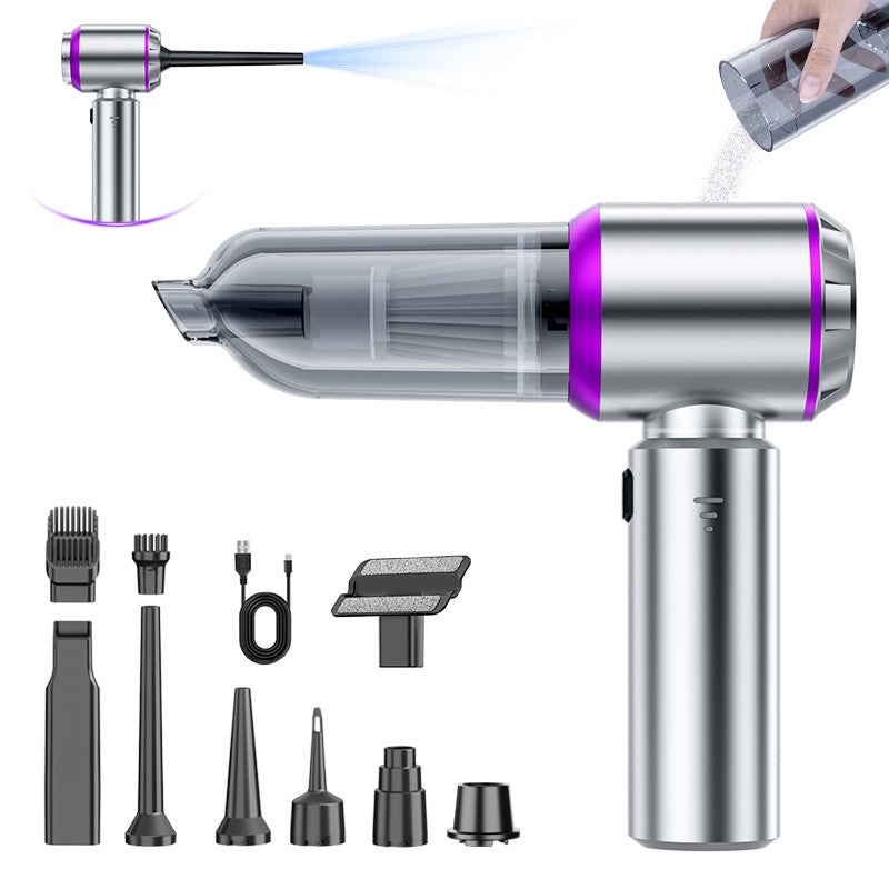 Portable Car Vacuum Cleaner – Cordless Handheld Vacuum with Brushless Motor & Powerful Suction – Rechargeable Dust Blower for Car & Home - Modxgear