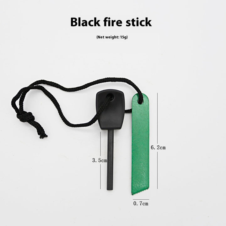 Mini Solid Magnesium Iron Tinder Stick - Waterproof Magnesium Flint Stick for Camping, Survival, Hiking, Outdoor Emergency Gear
