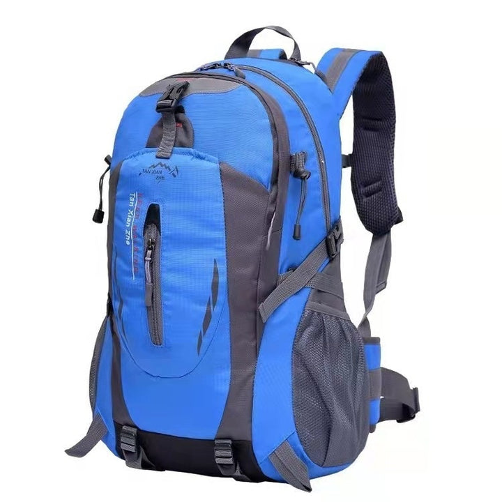 multi-functional hiking backpack for outdoor camping, large capacity travel day pack with waist support, trekking sports backpack form and women