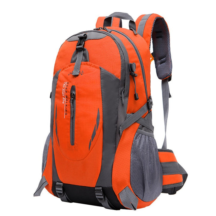 multi-functional hiking backpack for outdoor camping, large capacity travel day pack with waist support, trekking sports backpack form and women