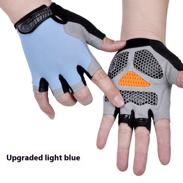Breathable Half Finger Cycling Gloves for Men and Women