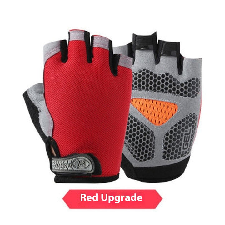 Breathable Half Finger Cycling Gloves for Men and Women