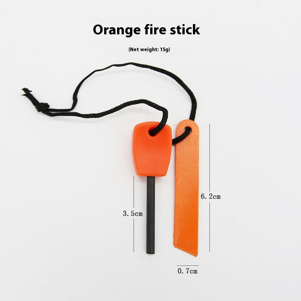Mini Solid Magnesium Iron Tinder Stick - Waterproof Magnesium Flint Stick for Camping, Survival, Hiking, Outdoor Emergency Gear