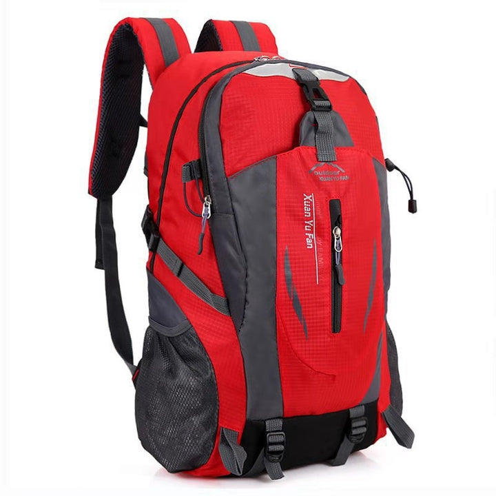multi-functional hiking backpack for outdoor camping, large capacity travel day pack with waist support, trekking sports backpack form and women
