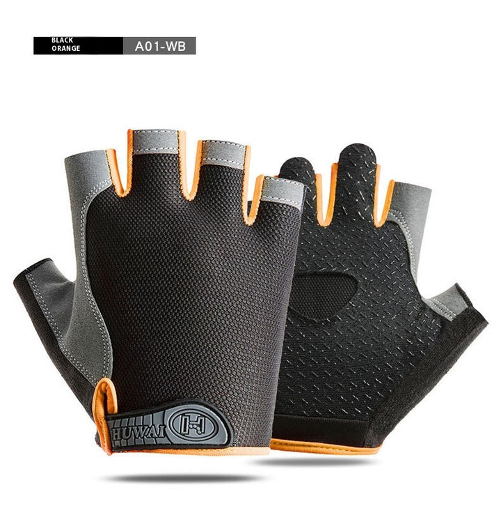 Breathable Half Finger Cycling Gloves for Men and Women