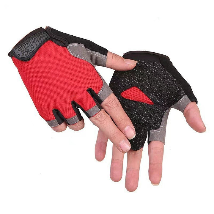 Breathable Half Finger Cycling Gloves for Men and Women