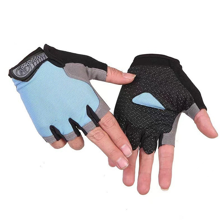 Breathable Half Finger Cycling Gloves for Men and Women