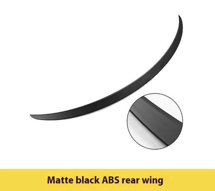 Suitable for Tesla model 3 high performance sports spoiler P version plastic spoiler ABS fixed wind wing - Modxgear