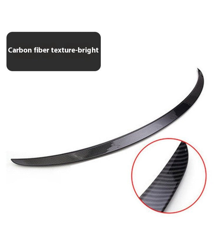 Suitable for Tesla model 3 high performance sports spoiler P version plastic spoiler ABS fixed wind wing - Modxgear