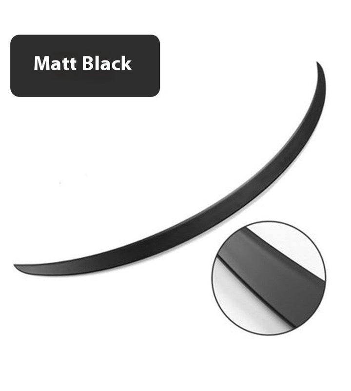 Suitable for Tesla model 3 high performance sports spoiler P version plastic spoiler ABS fixed wind wing - Modxgear