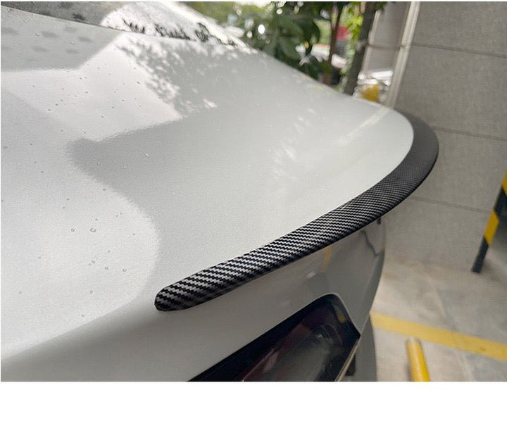 Suitable for Tesla model 3 high performance sports spoiler P version plastic spoiler ABS fixed wind wing - Modxgear