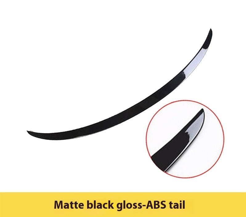 Suitable for Tesla model 3 high performance sports spoiler P version plastic spoiler ABS fixed wind wing - Modxgear