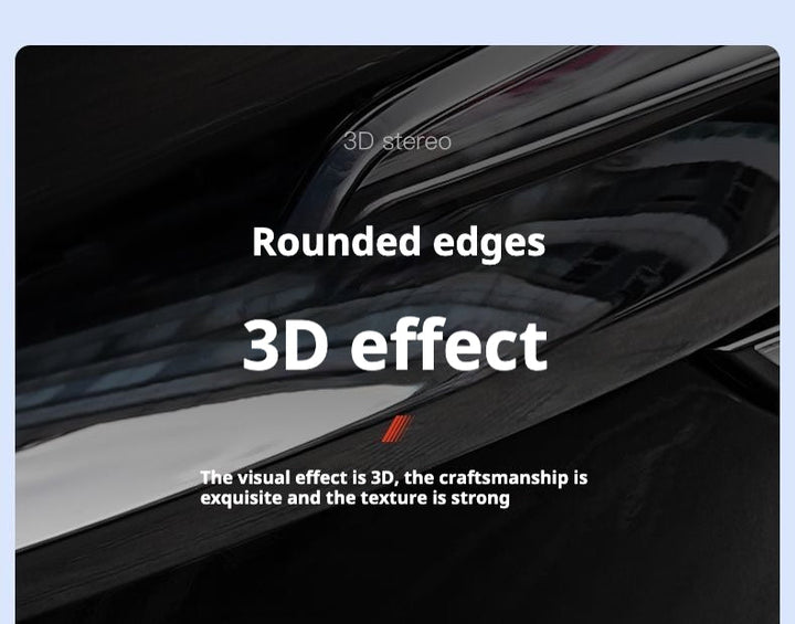 Tesla Model 3/Y rear checkered badge with time tunnel lighting effect - stylish exterior badge accessories - Modxgear