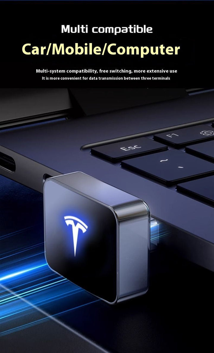 Tesla Model Y Dash Cam USB Flash Drive - Compatible with S Entry Model, 3.0 High Speed USB for H D Video Recording and Secure Storage - Modxgear