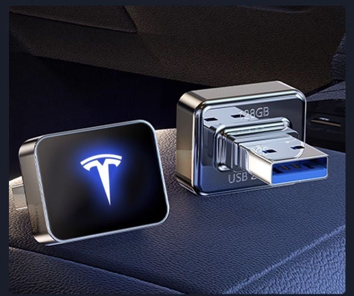 Tesla Model Y Dash Cam USB Flash Drive - Compatible with S Entry Model, 3.0 High Speed USB for H D Video Recording and Secure Storage - Modxgear