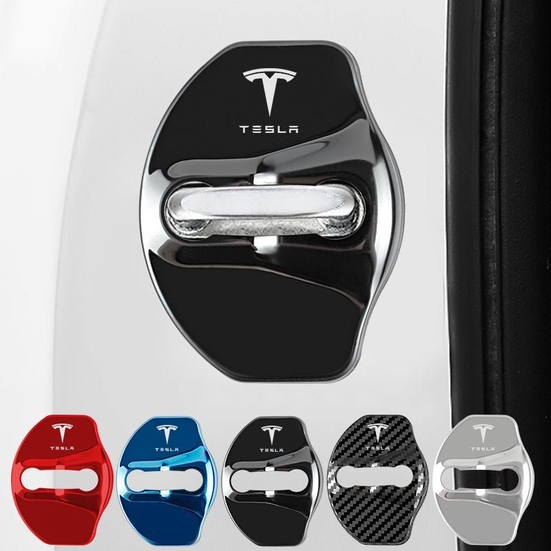 Tesla personalized door lock cover car door protection buckle door lock cover - Modxgear