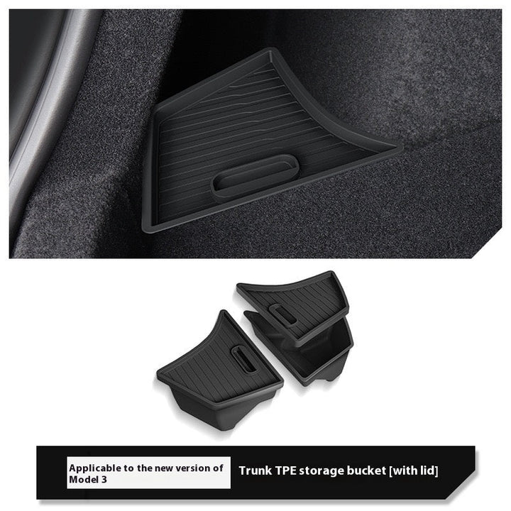 Tesla's new Model 3/Y/X/S door storage box full TPE door slot storage box accessories - Modxgear